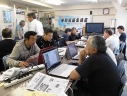機関紙編集講座の様子＝５月21日、東京・日本交通労働組合本部会議室