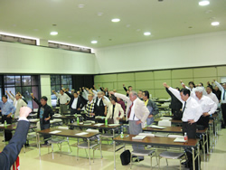 埼玉地連第43回定期大会＝10月９日、さいたま市産業振興会館