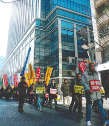 入選 『風が冷たい。会社も冷たい。』角間 基夫（東京・日本交通労組千住支部）
